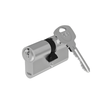 Nemef cilinder messing voor deuren zonder veiligheidseis 60 mm gelijksluitend - 2 stuks incl. 6 sleutels