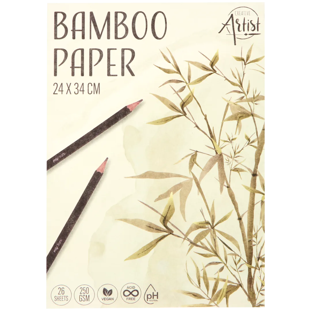 Schetsblok van bamboepapier 26 vel | 24 x 32 cm