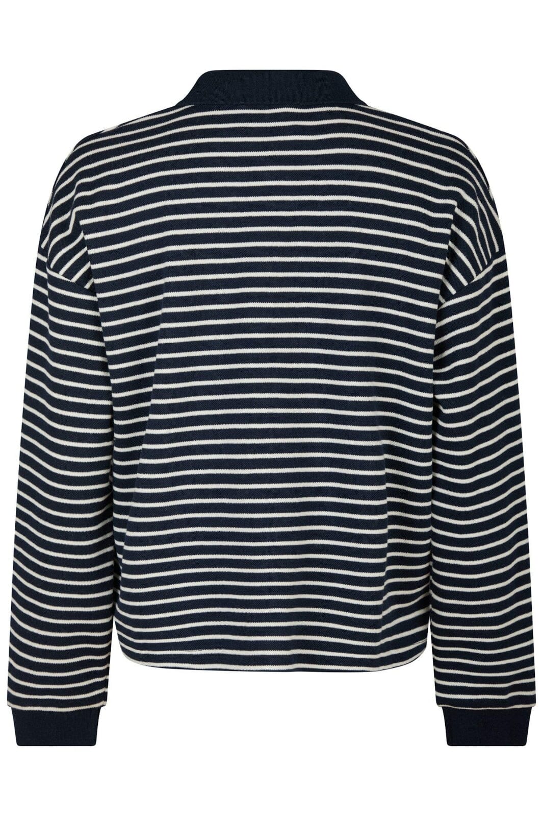 Neo Noir Sara Stripe Polo Blouse 163312