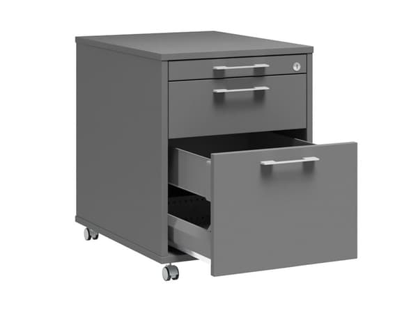 Skuffesektion DNA 3 skuffer, Antracit