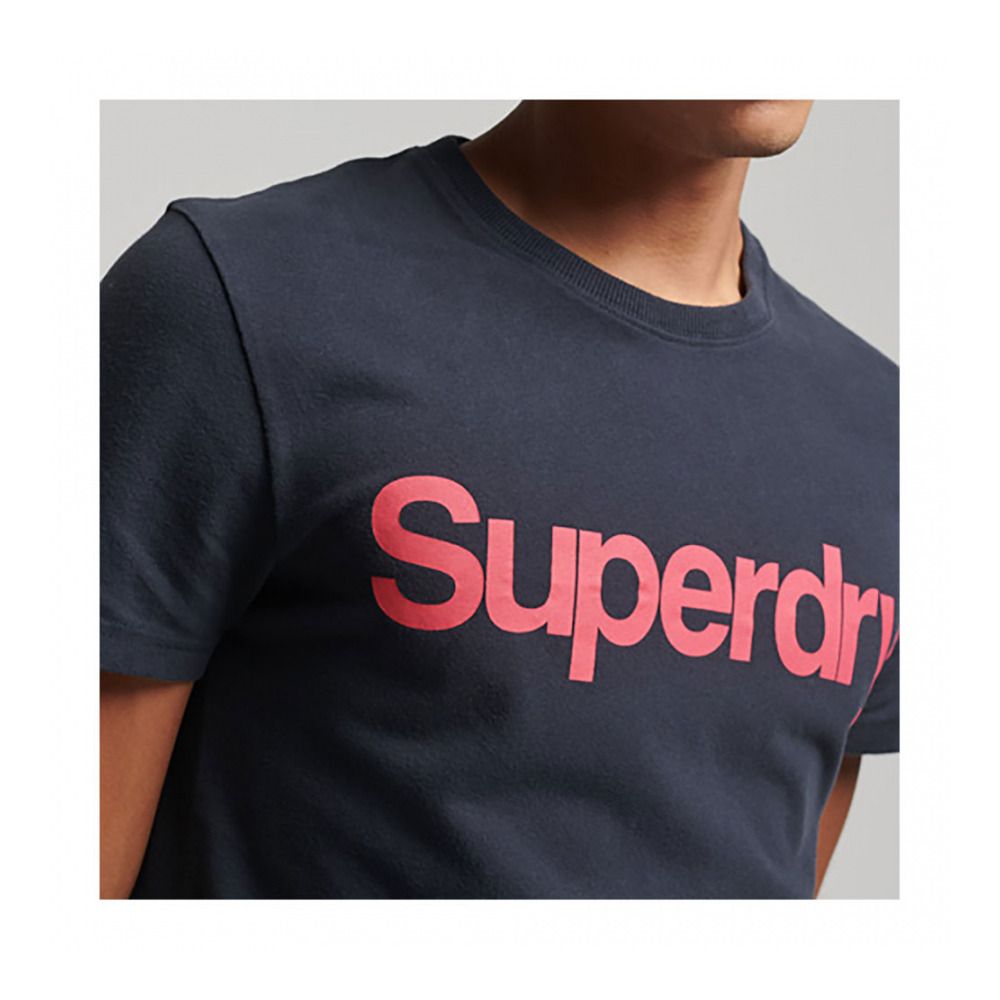 Superdry CORE LOGO - Tee-shirt Homme eclipse navy