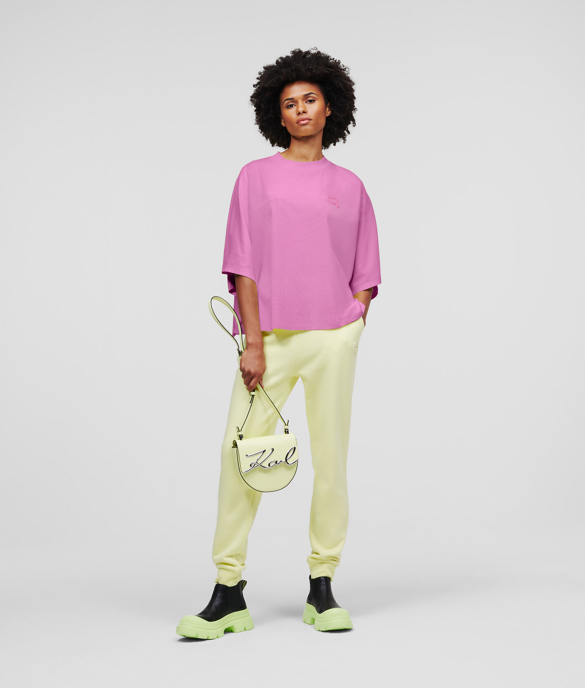 T-SHIRT BOXY KARL IKONIK