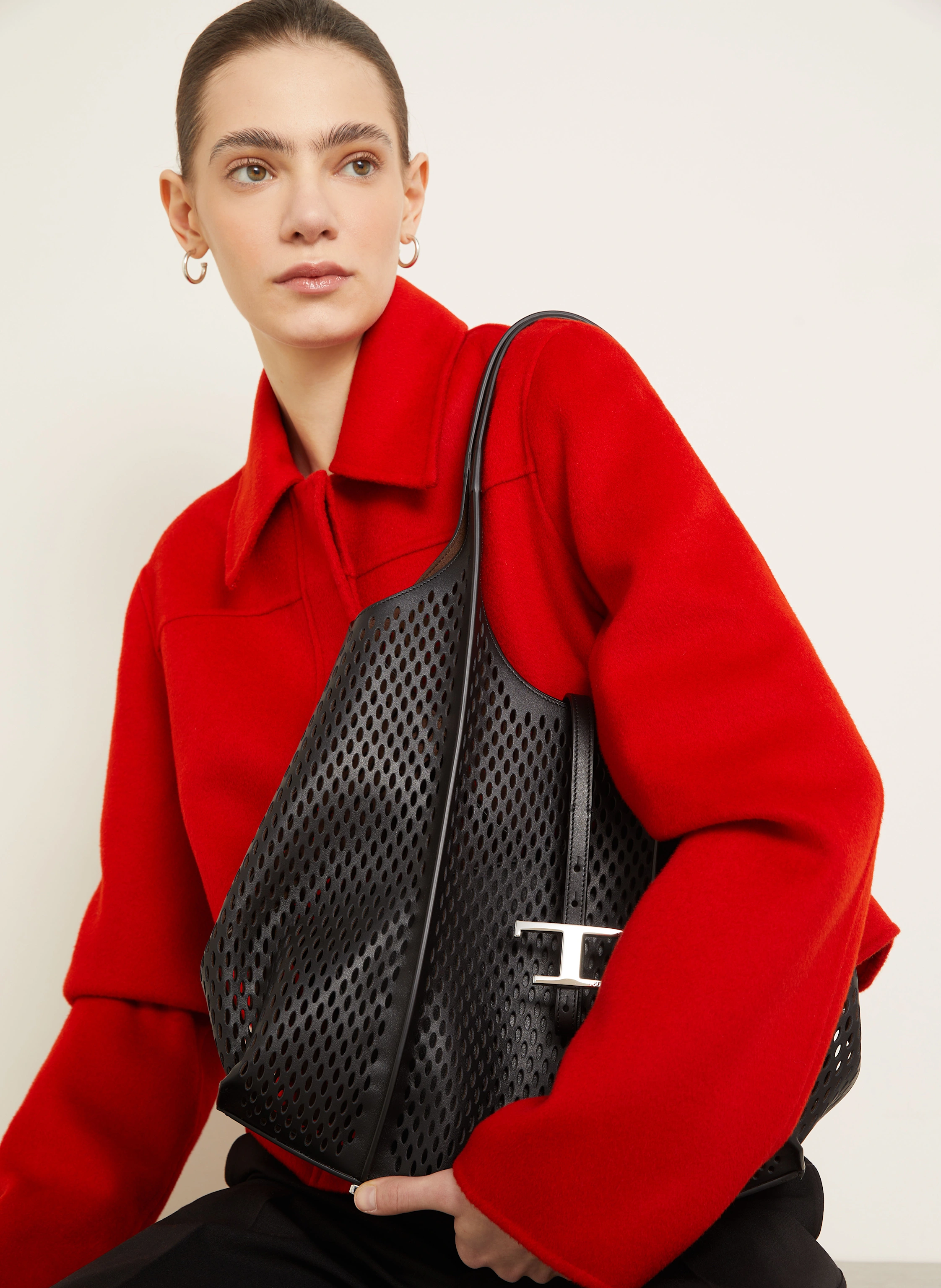 TOD'S Shopper T TIMELESS MEDIUM mit Pouch