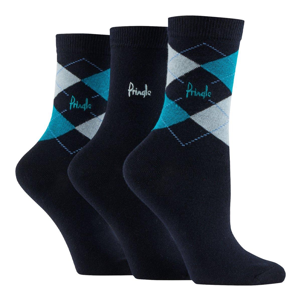 Pringle 3 Pack Socks