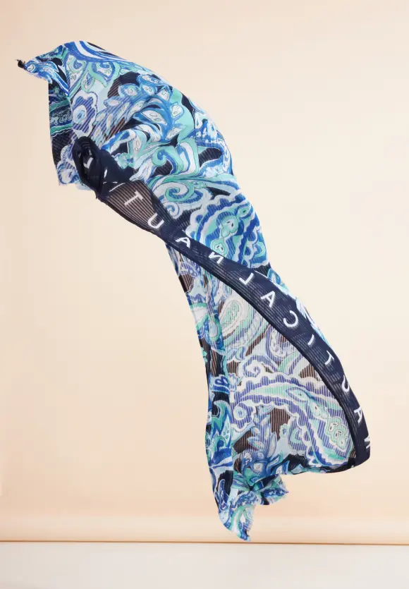 Schal mit Wording - multicolor