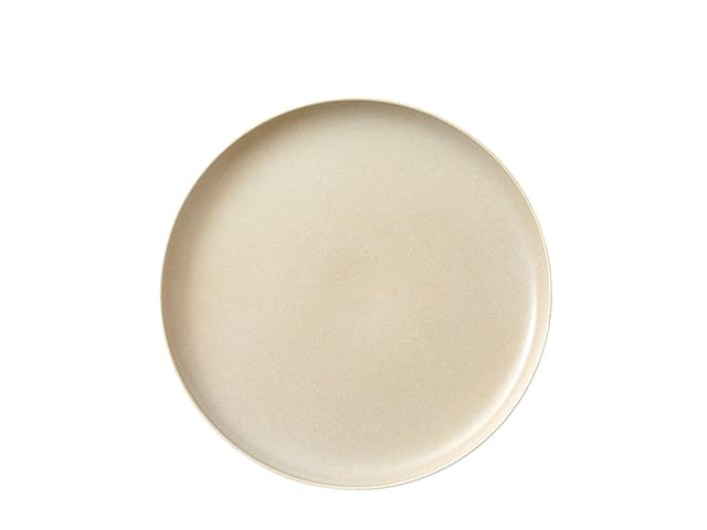 Studio Round Middagstallerken Matte white/Matte sand