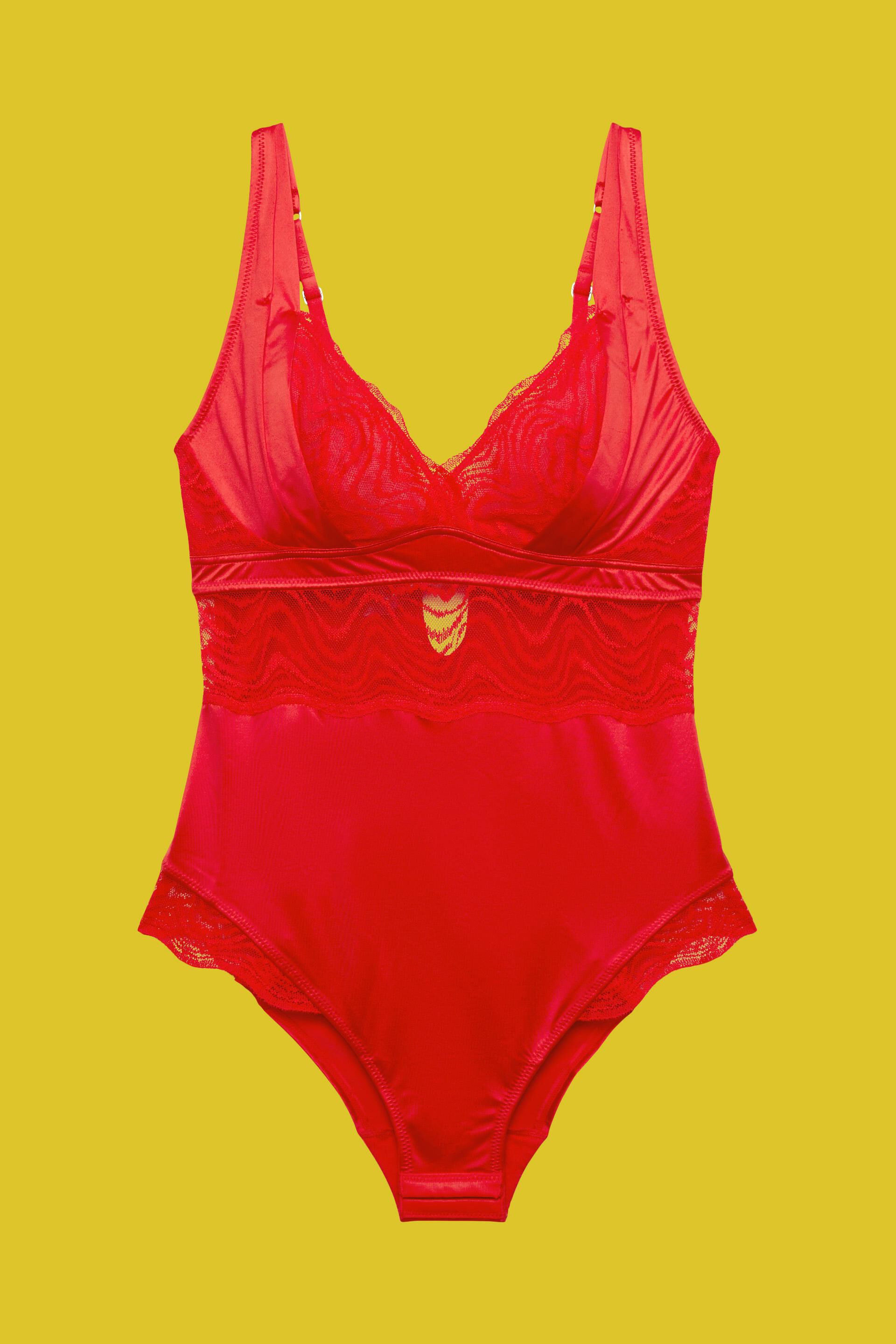 Body en dentelle non rembourré