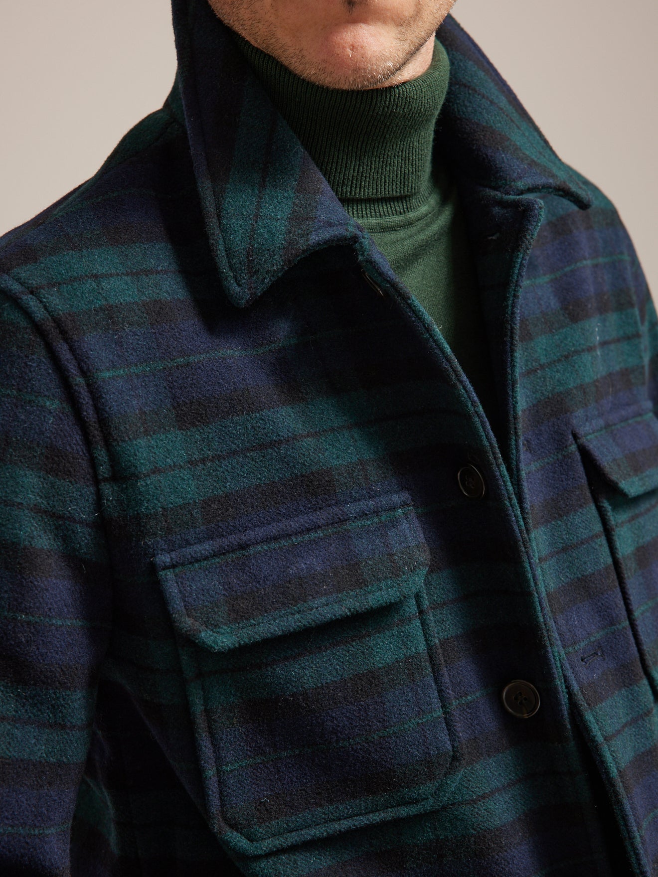 Veste surchemise homme