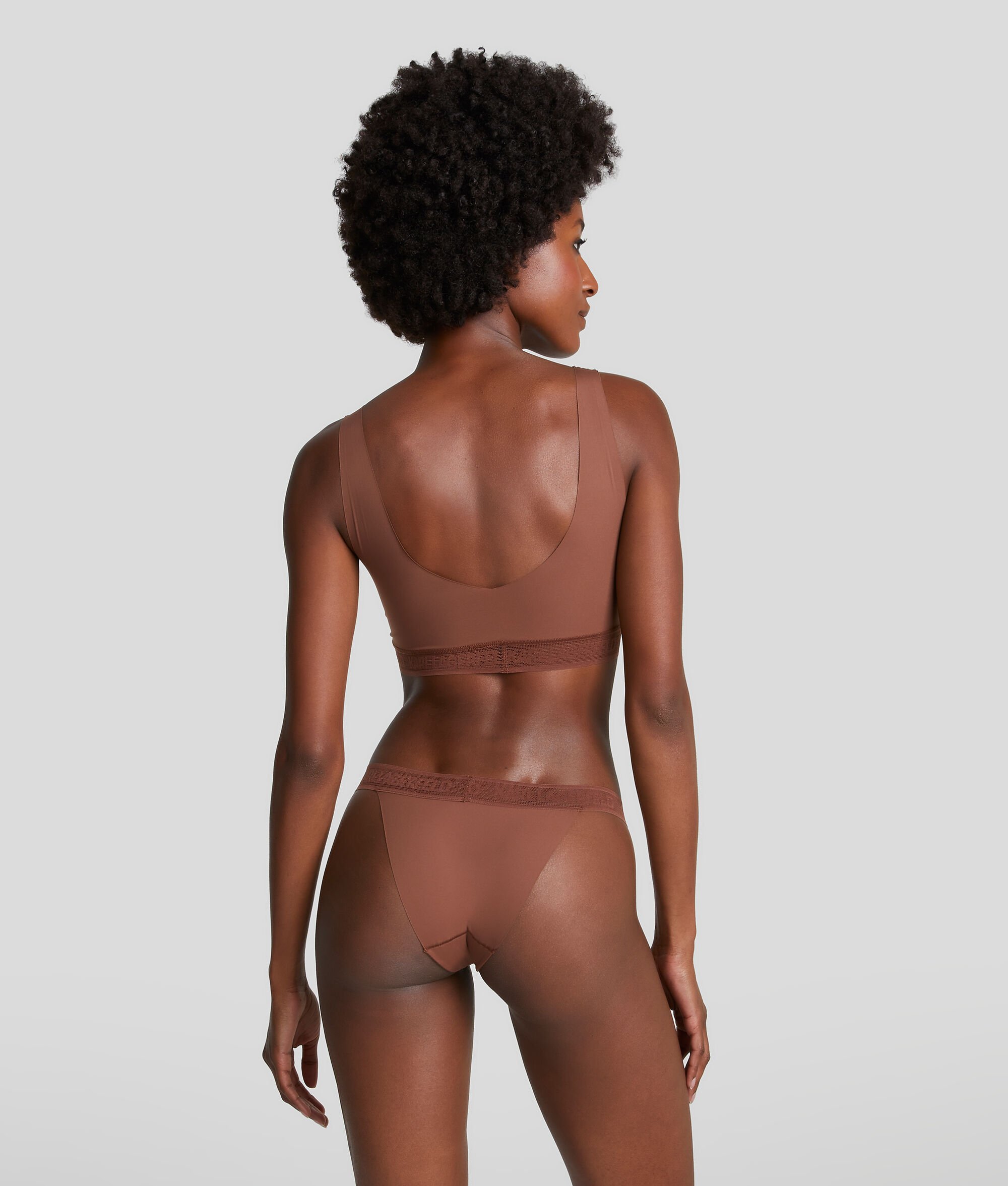 BRALETTE ULTRA-LÉGÈRE ORNÉE DU LOGO KARL