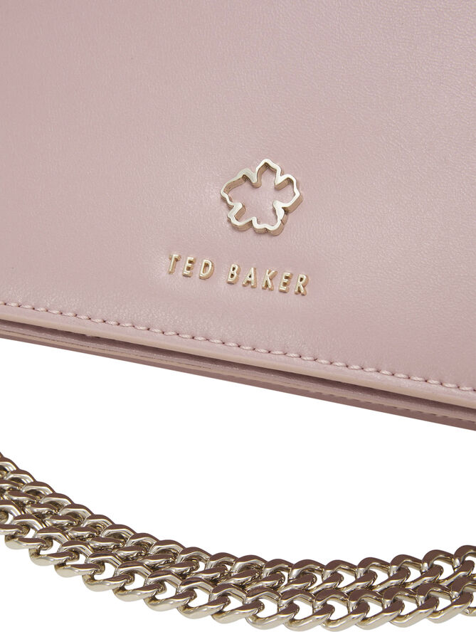 Ted Baker JORJEY Flower Eyelet Cross Body Pl-pink