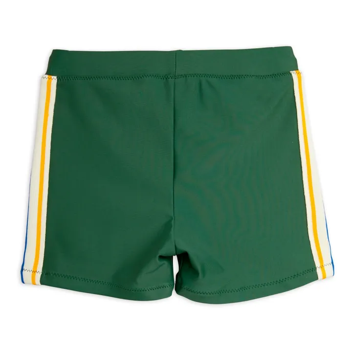 Mini Rodini Slip de Bain M.Rodini Sport Matière Recyclée | Vert sapin