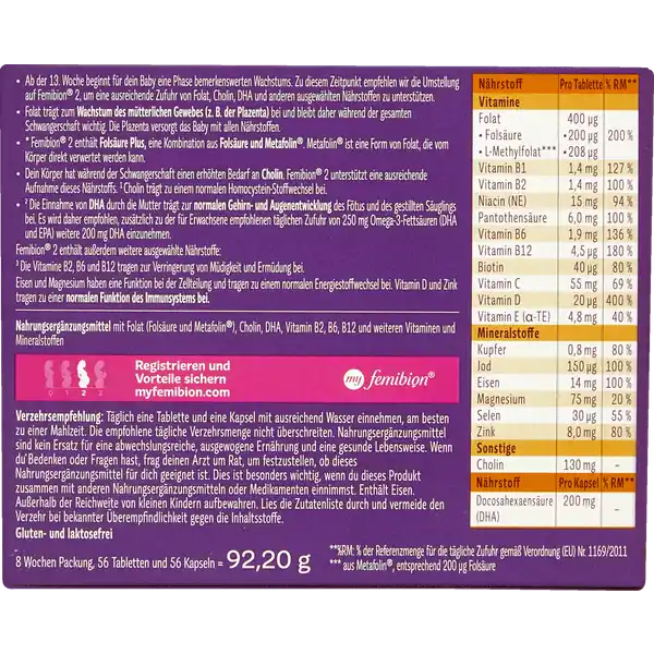 Schwangerschaft 2, 8 Wochen