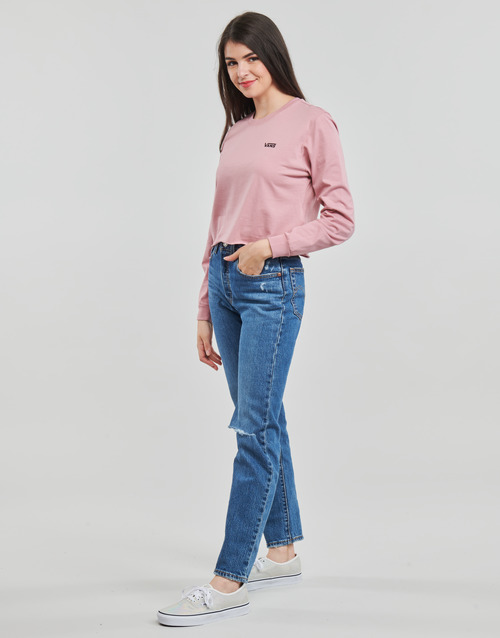 Vans - JUNIOR V LS CROP - LILAS
