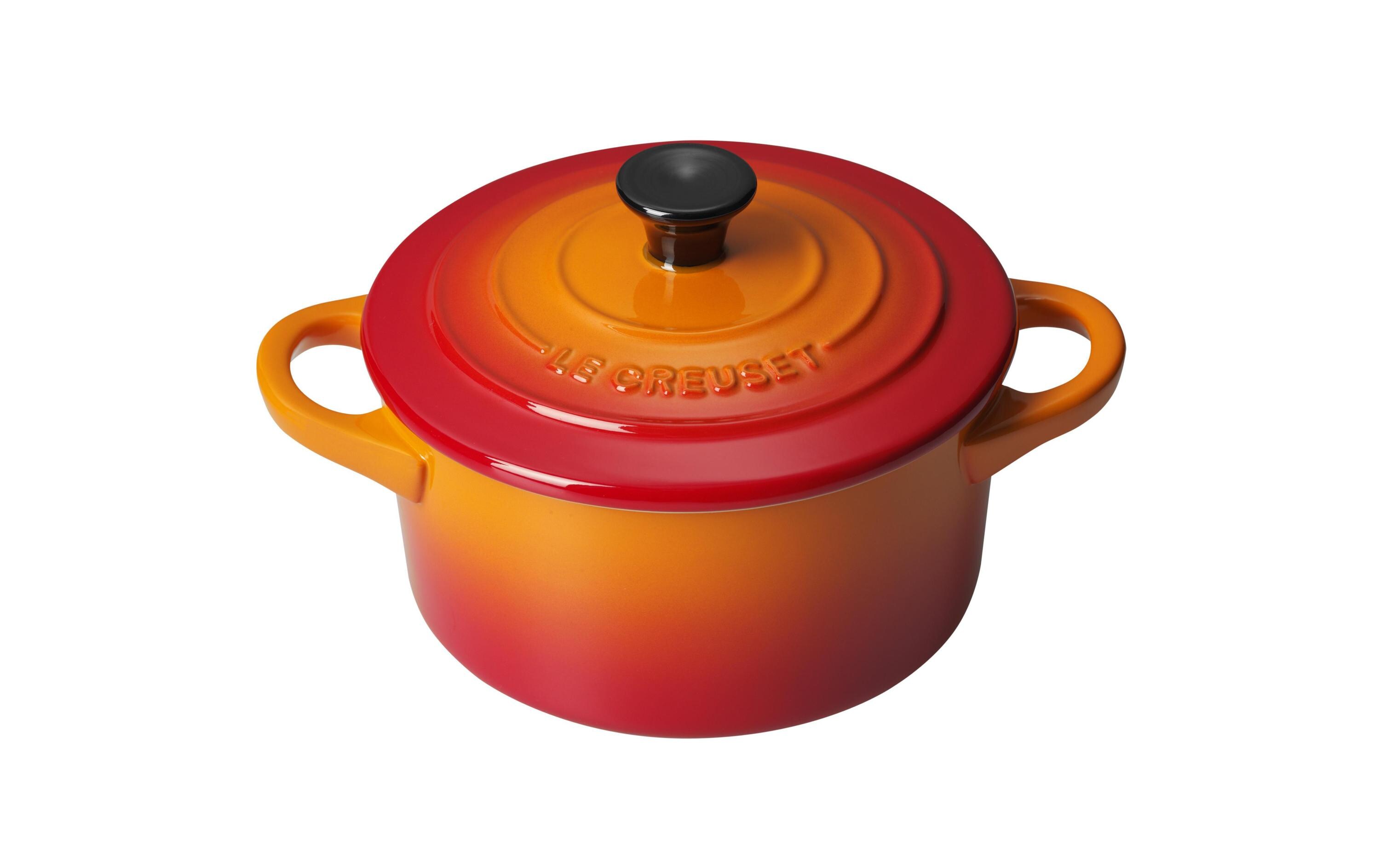 Auflaufform MINI COCOTTE 10 cm, Rund, OrangeTöpfchen