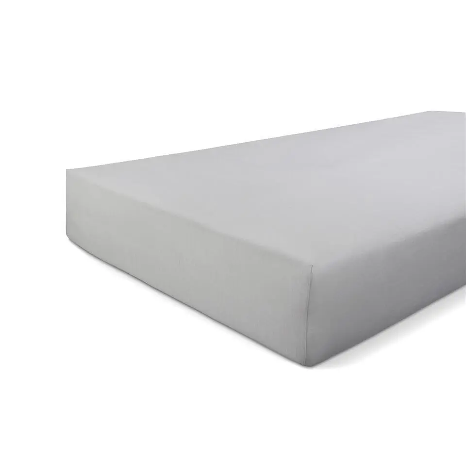Walra - Hoeslaken Jersey - 140x200/210 cm - Grijs