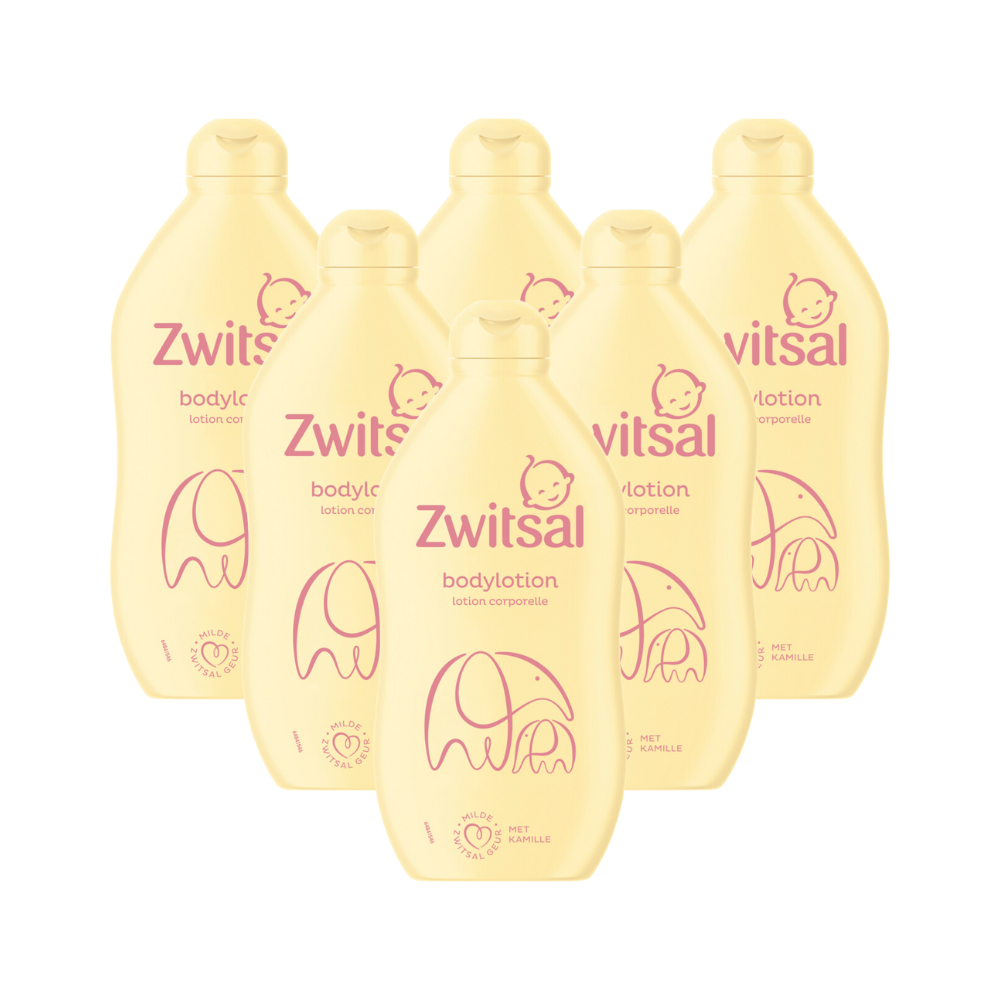 6x Zwitsal Bodylotion (400 ml)