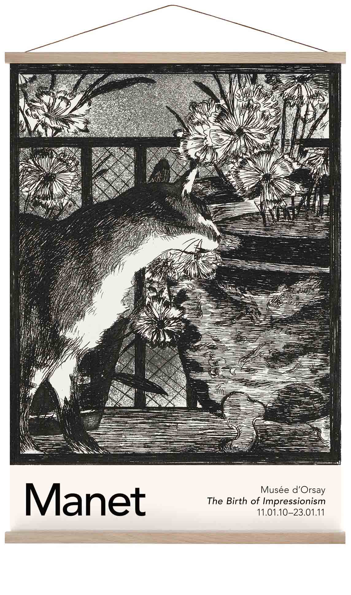 Les Chats von Manet Ausstellung