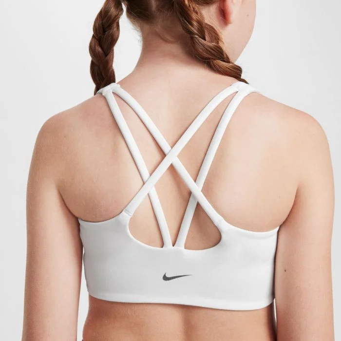 Nike Junior BH Sports Bra Hvid
