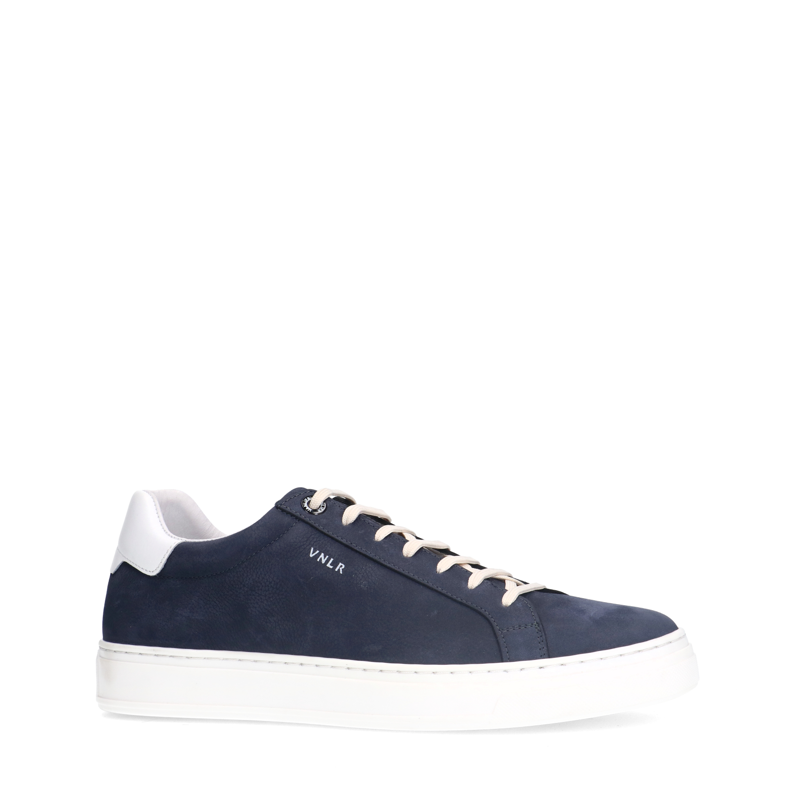 Blauwe nubuck sneakers