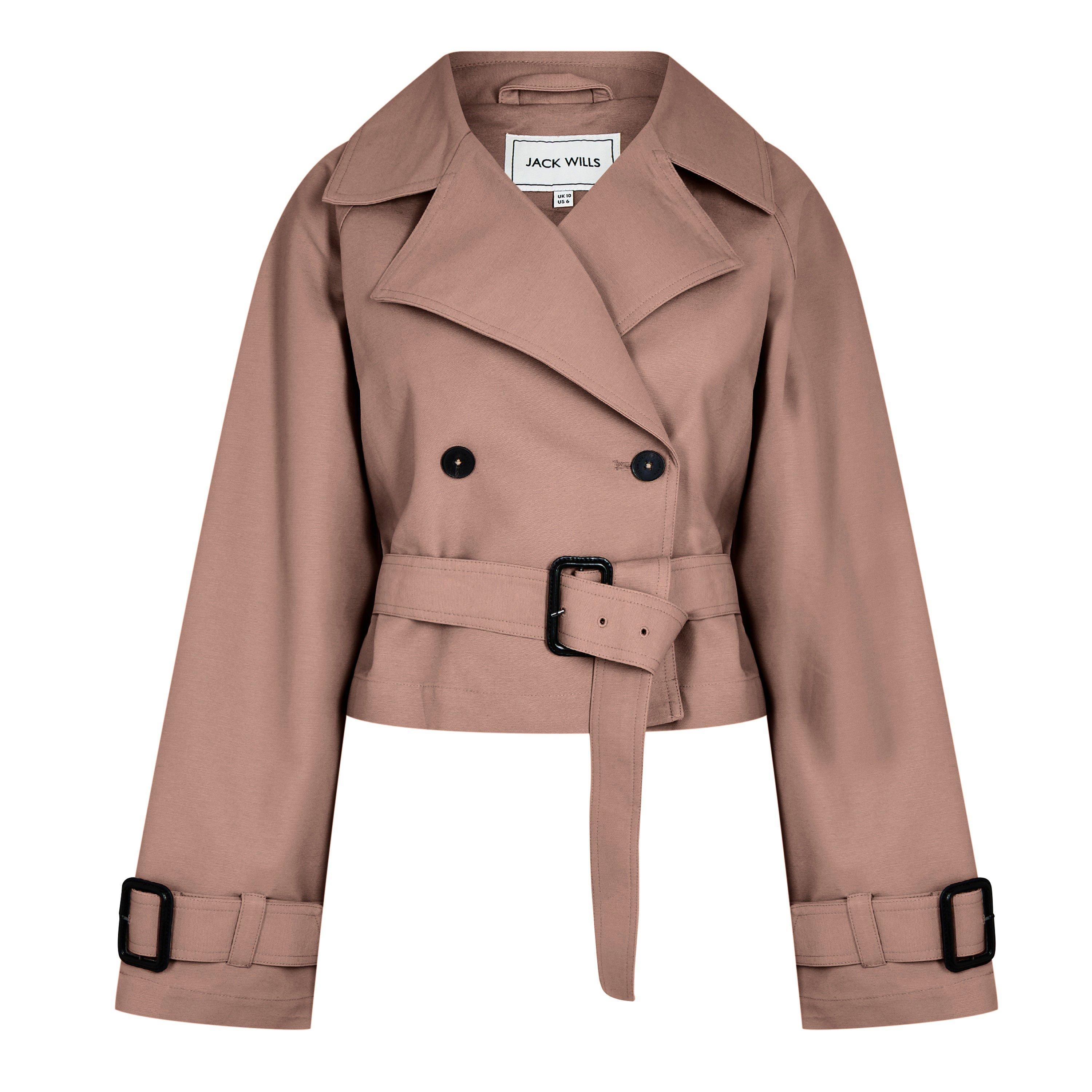 Jack Wills JW Cropped Trench Coat