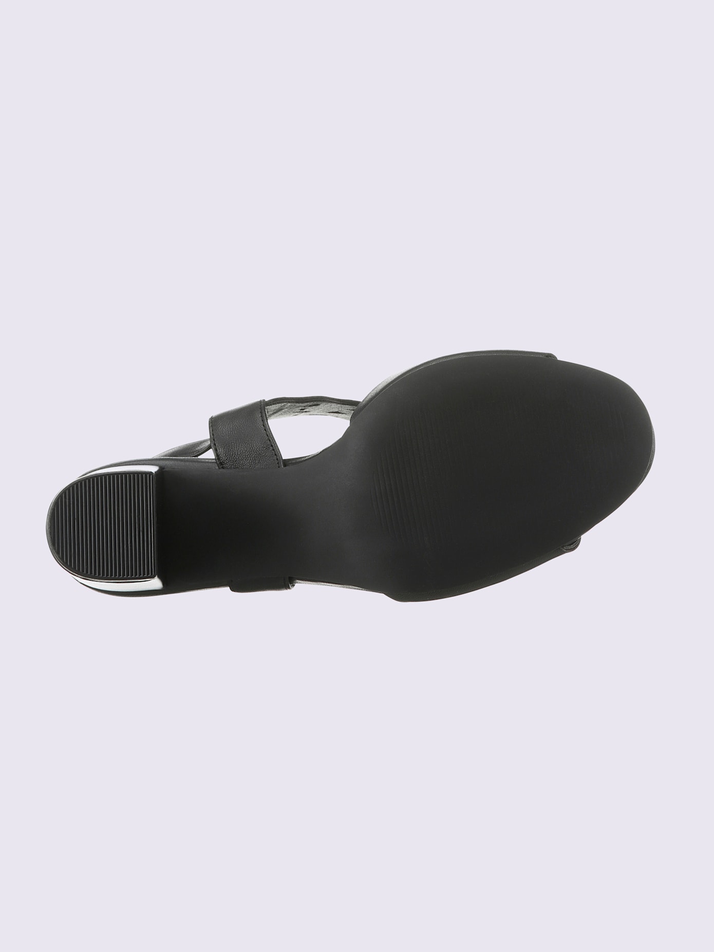 Sandales cuir nappa de vache