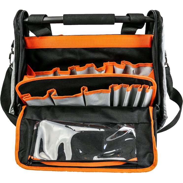 Valise à outils textile  22l à fond étanche - 44 x 18 x 28 cm