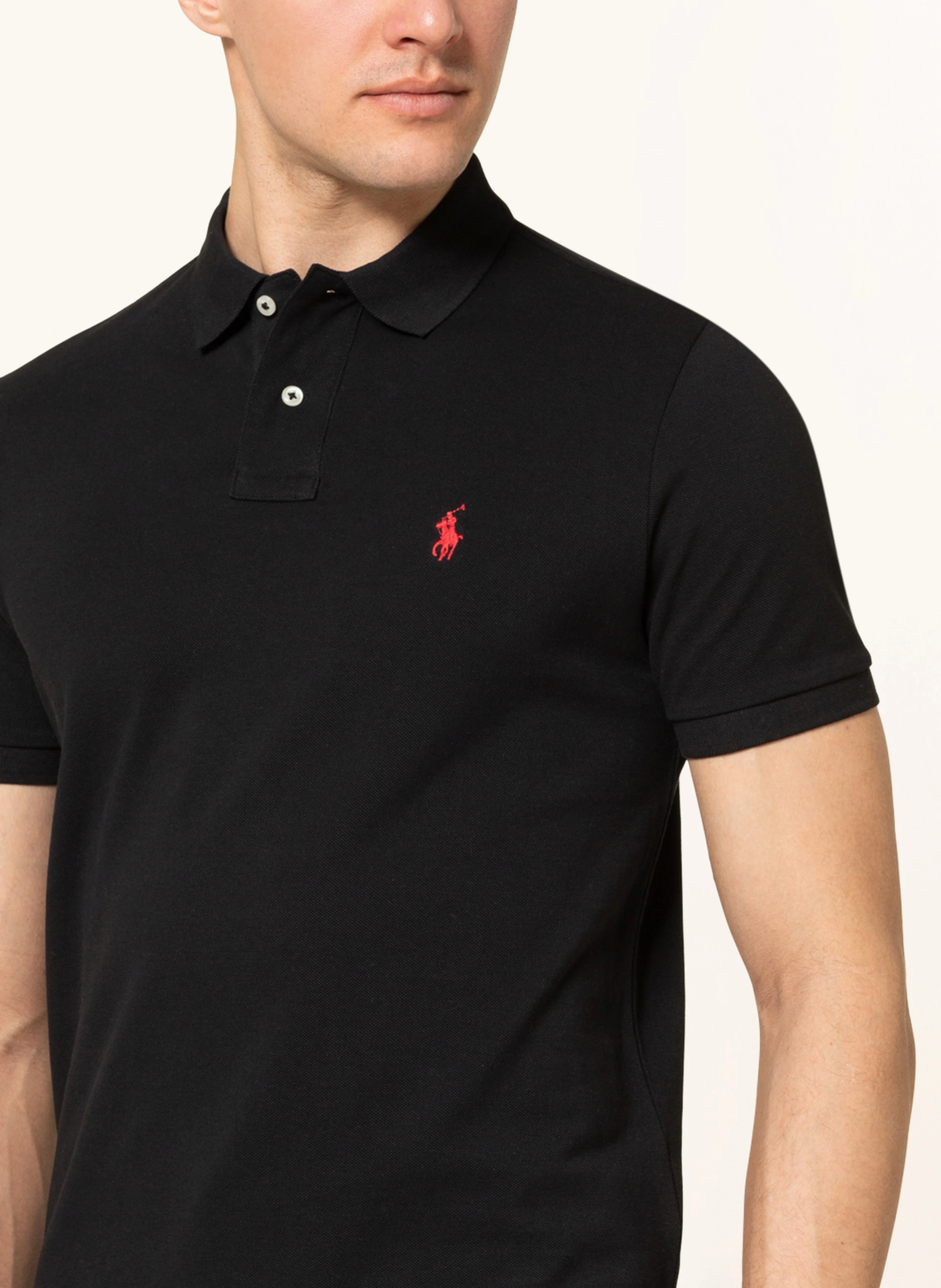 POLO RALPH LAUREN Piqué-Poloshirt Custom Slim Fit