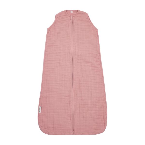 Meyco Baby Hydrofiele Slaapzak  – 110 cm – Old Pink