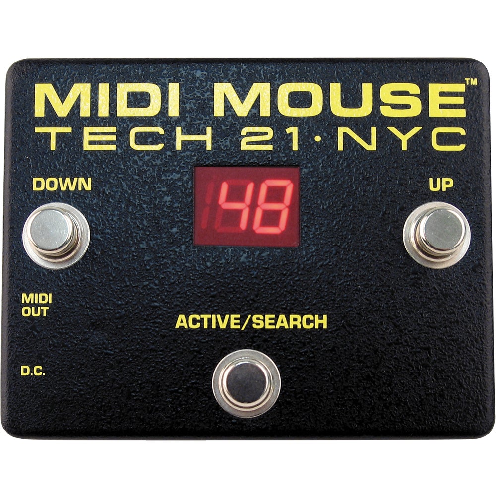 Tech 21 MIDI Mouse MIDI voetcontroller