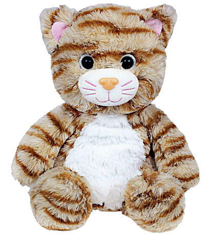 Cozy Time Bamse - MicrowaveaBlå Cozy Warmer Tabby - Kat - Brun