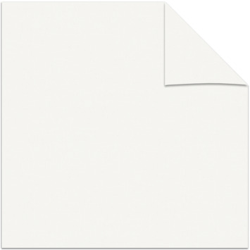 Kleurstaal KARWEI rolgordijn verduisterend wit (kleurnr. 498)