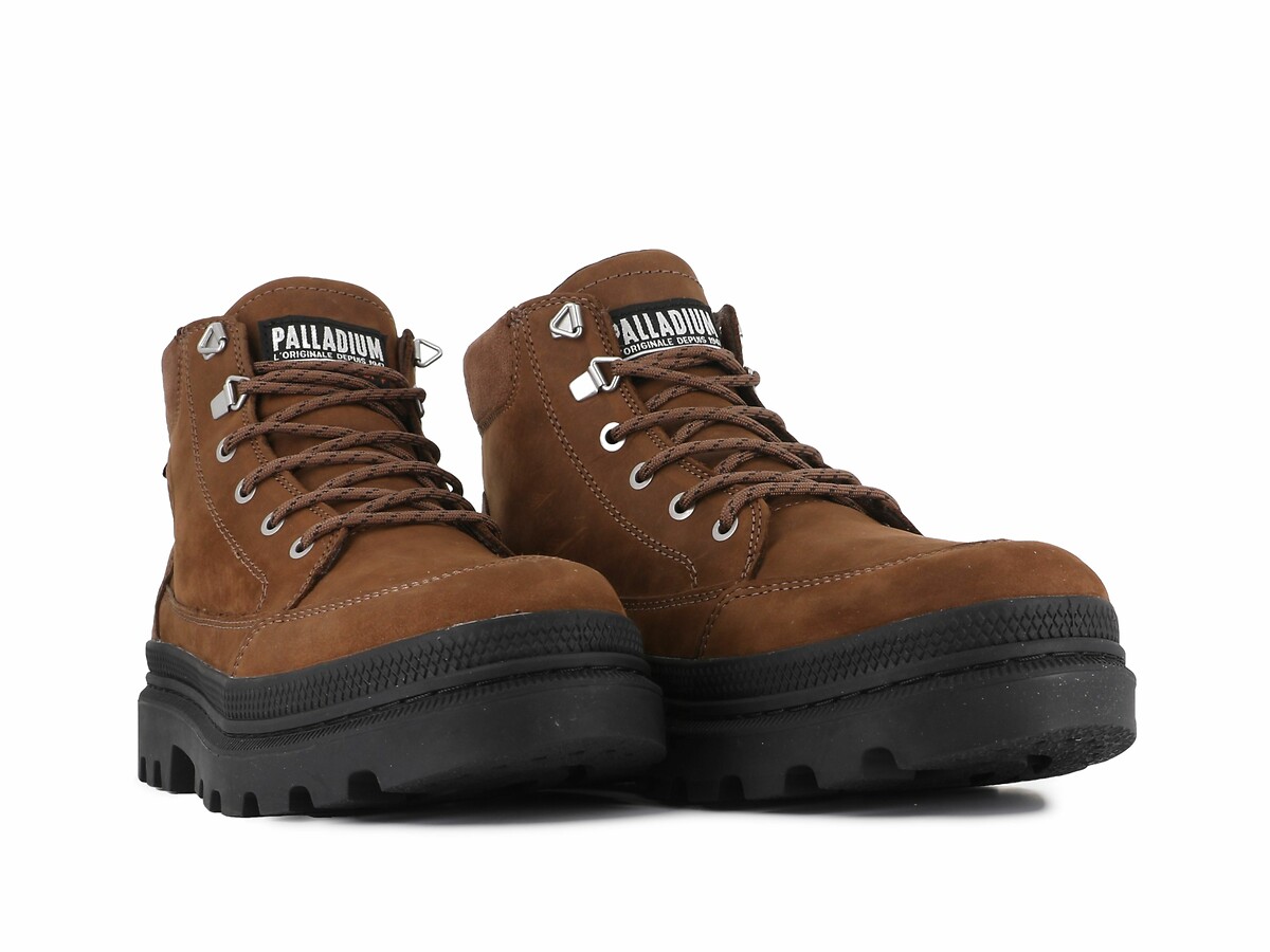 PALLADIUM<br>Botas de couro Pallatrooper Cuff 2WP+