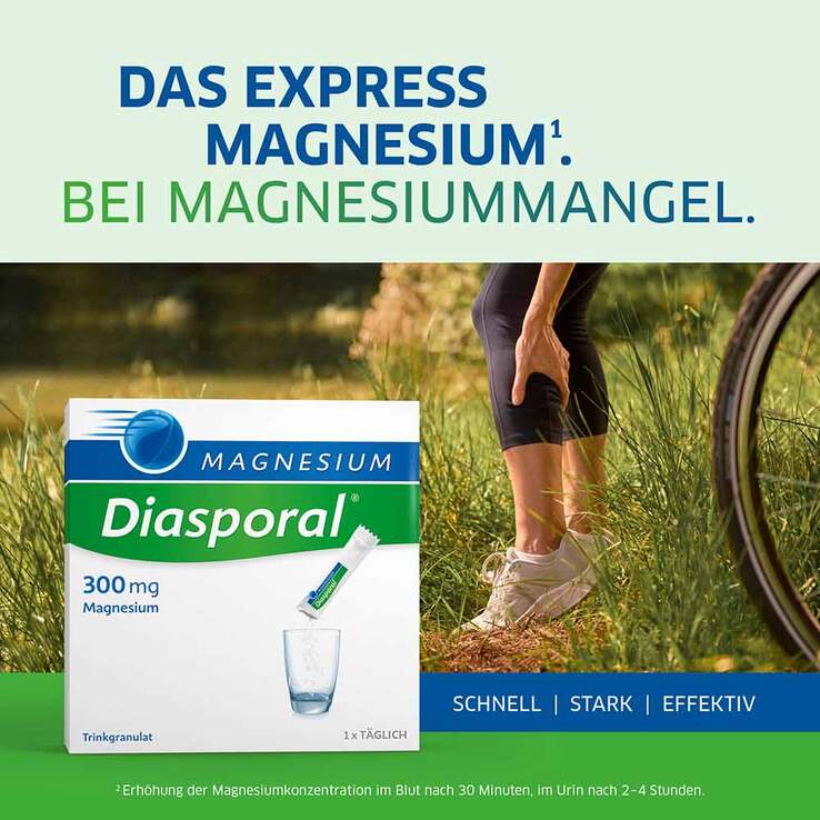 Magnesium Diasporal 300 mg Trinkgranulat, 2x100 St