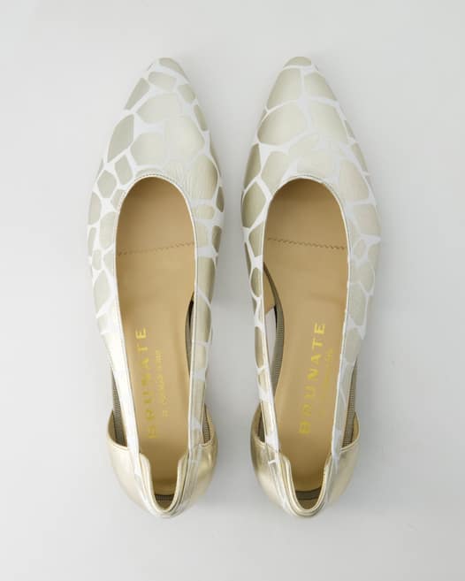 Brunate 11943 Ballerinas in Gold