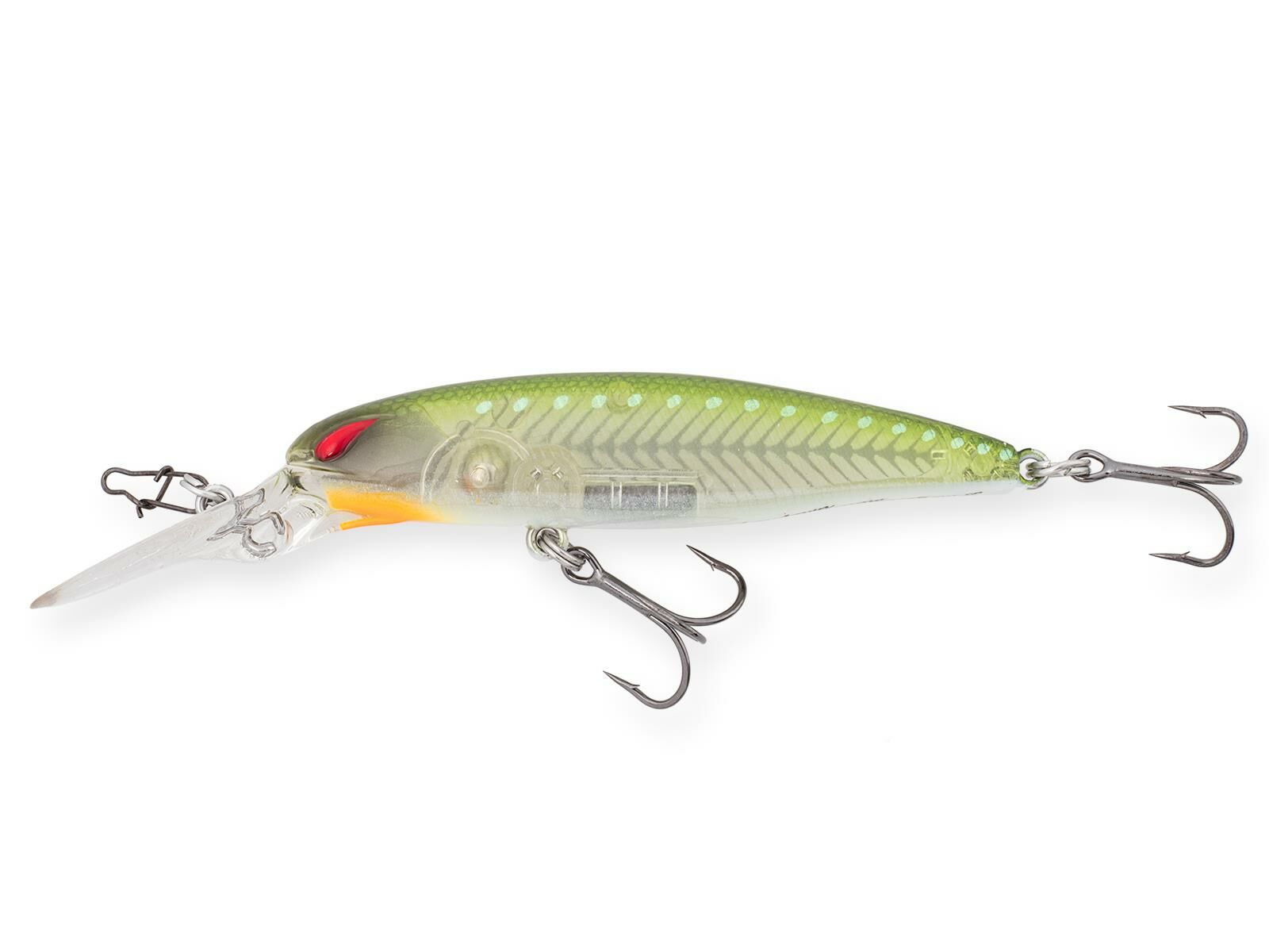 Laydown Minnow Deep JW - BB Clear Water Green(Nories)