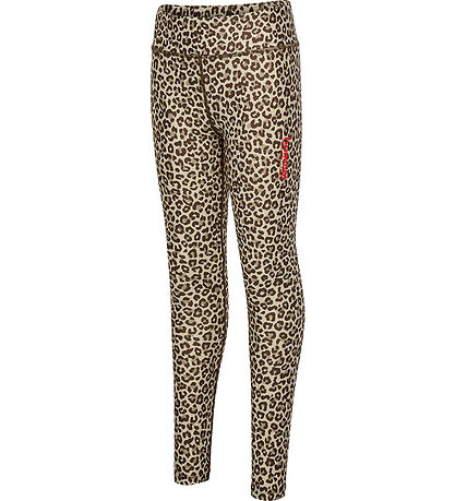 Hummel Tights - hmlJR Fast Mid Taille - Boulder