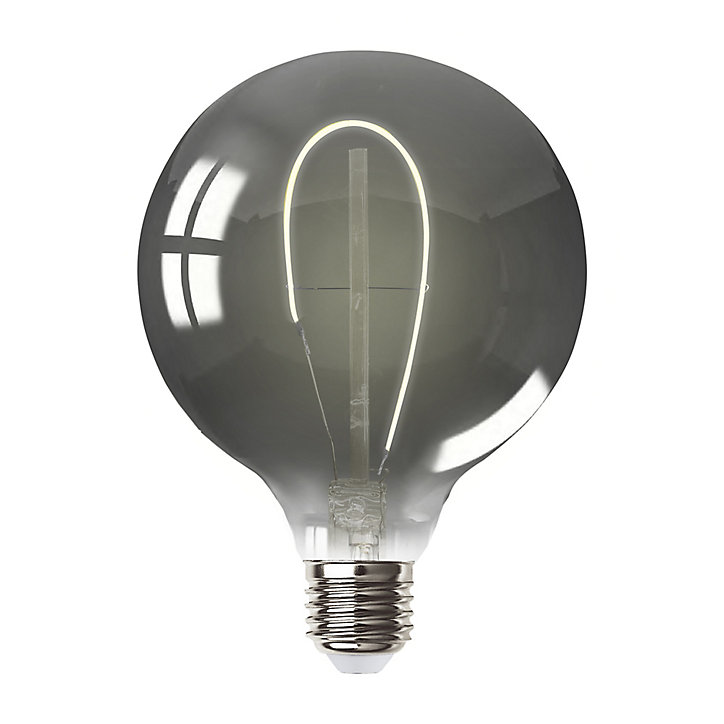 Ampoule LED à filament Globe Laiteux E27 100 lm 3.8 W Blanc chaud Diall