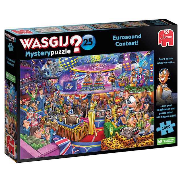 Wasgij Mystery 25 Eurosong contest Puslepill 1000 brikker, Jumbo