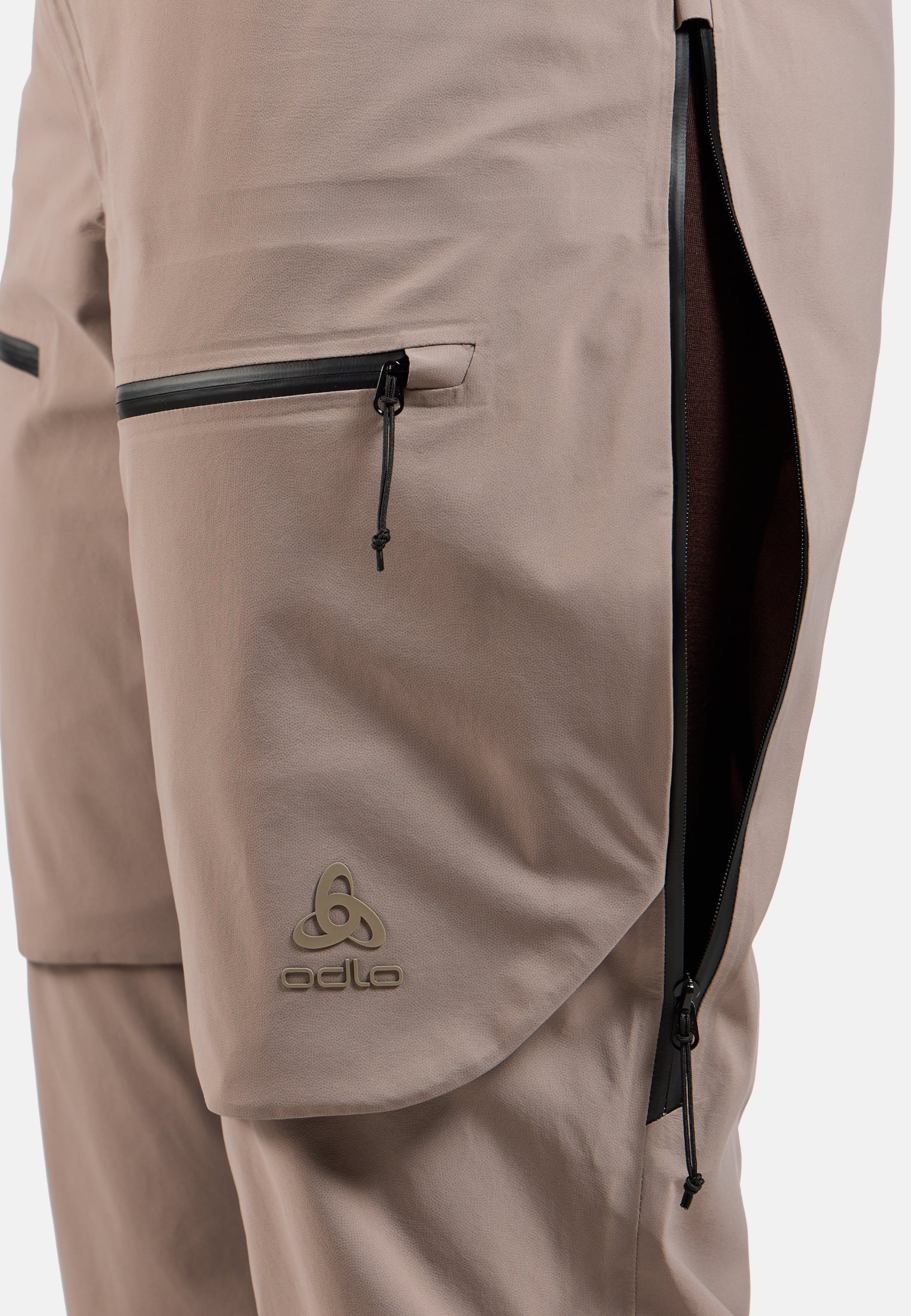 X-Alp 3L Hardshell-Skihose in cinder