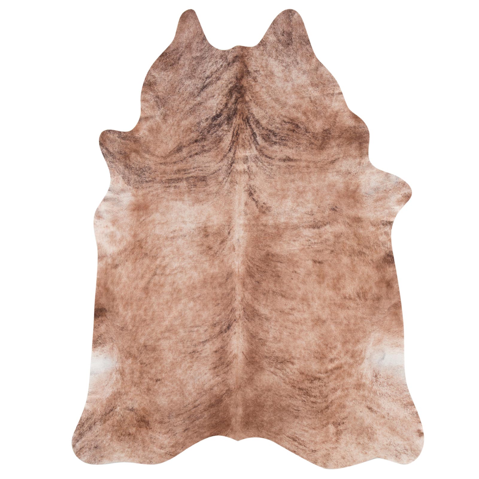 Kunstfellteppich - beige - 95x126 cm