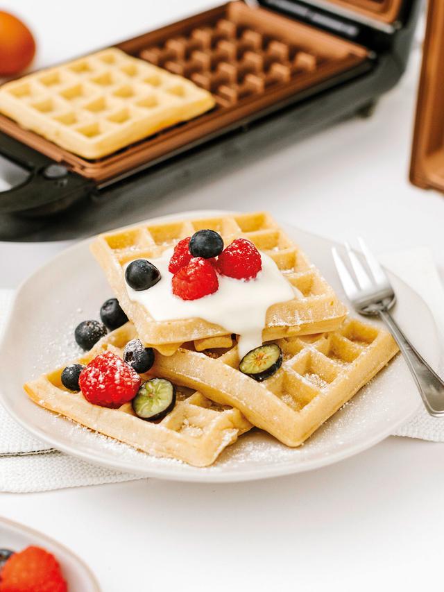 Kontaktgrill mit Wechselplatten, Grill, Waffel und Omelette