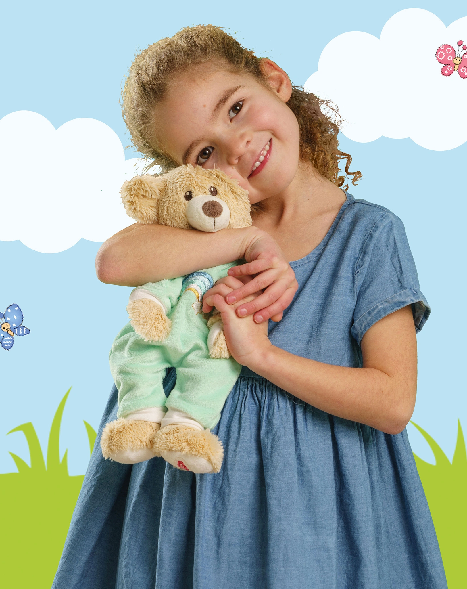Kuscheltier TEDDY DREAMY (42 cm) in braun