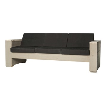 Loungebank Marlind 210 cm zand steigerhout