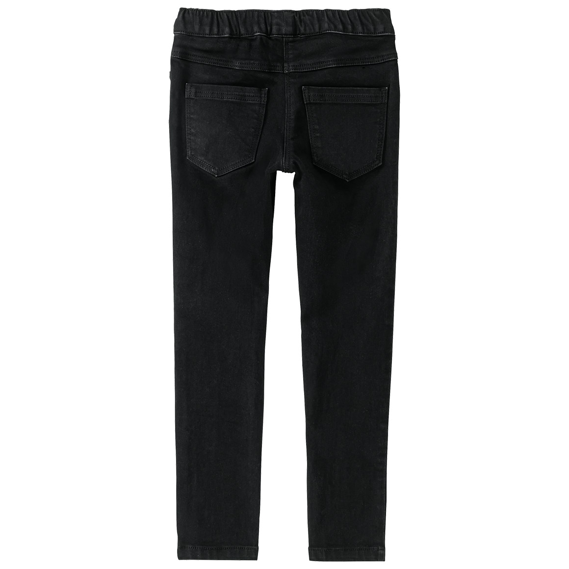 Famy Mädchen Jeggings mit Stretch-Bund schwarz