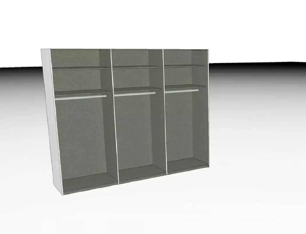 Schwebetürenschrank Savena 270 x 223 cm
