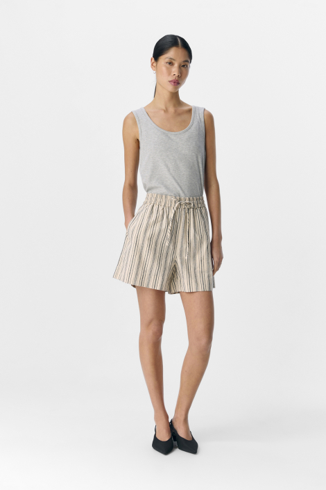 Object beige dames korte broek