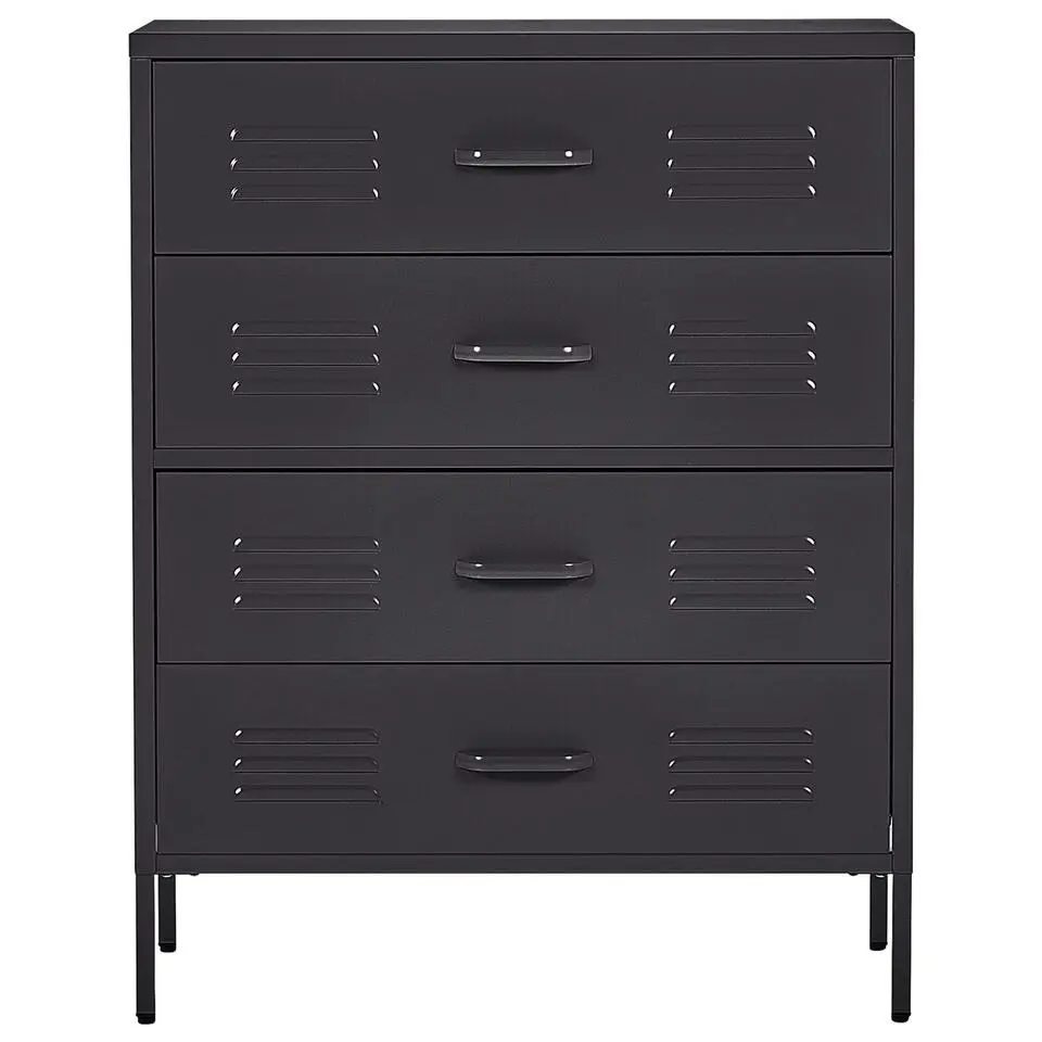 ENAGO - Commode - Zwart - Staal