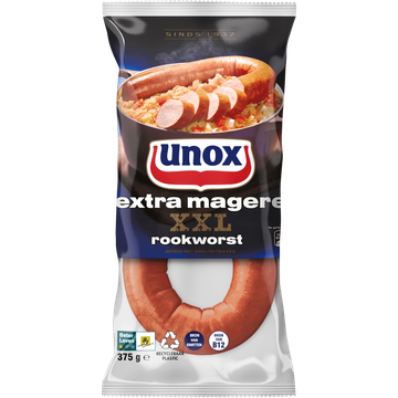 Unox Rookworst Extra Magere XXL 375 g