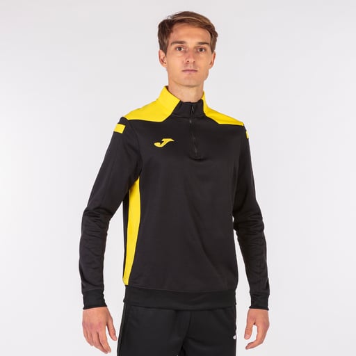 Campeonato Sudadera Joma Vi Negro Amarillo