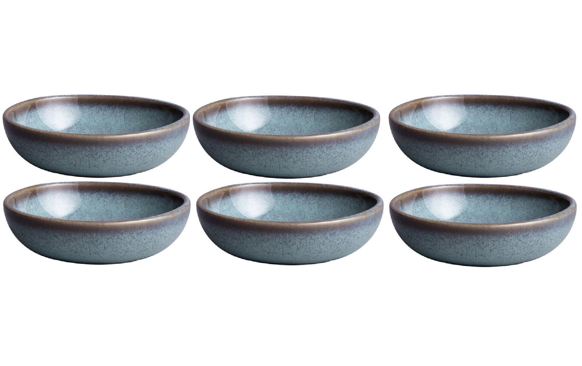 Snackschale Lave 10,5 x 10 cm, 6 Stück, HellblauSchälchen Set